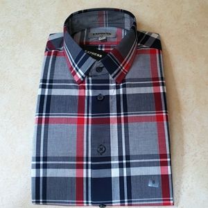 Express Slim Cotton Dress Shirt